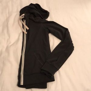 Charcoal Grey Zip Up Hoodie